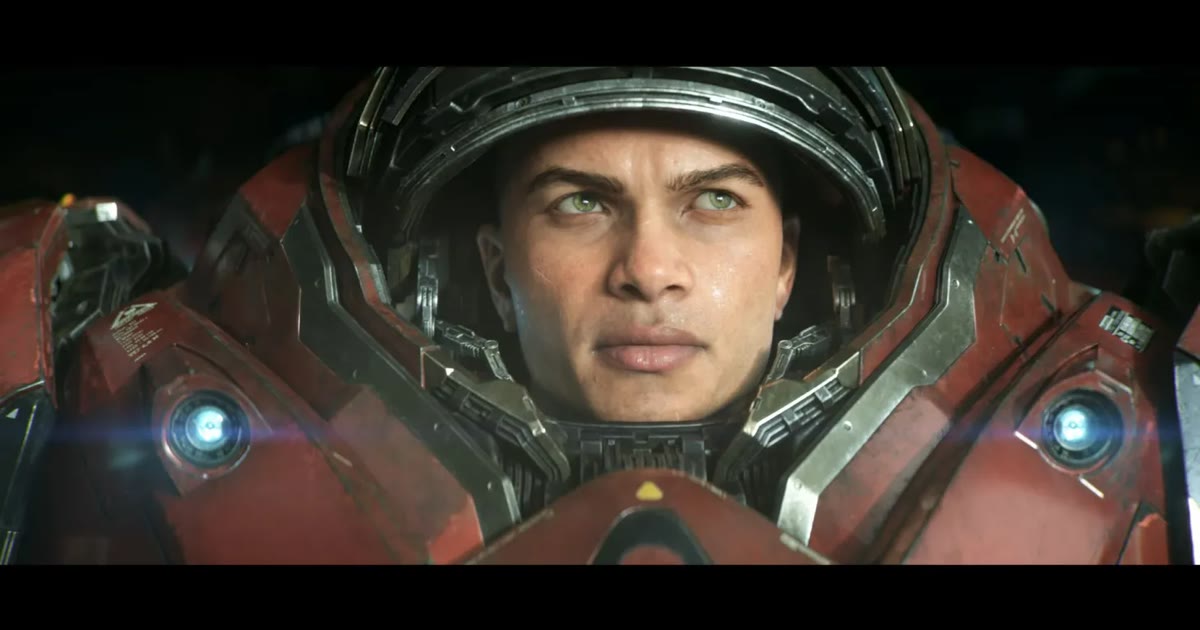 Marine bernama Holt di trailer StarCraft, open-world shooter yang rilis Spring 2030