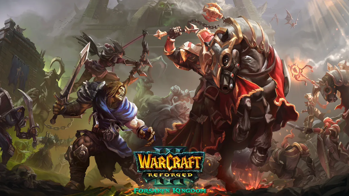 Key art Warcraft III: Reforged Forsaken Kingdom, campaign baru yang rilis di hari pengumumannya